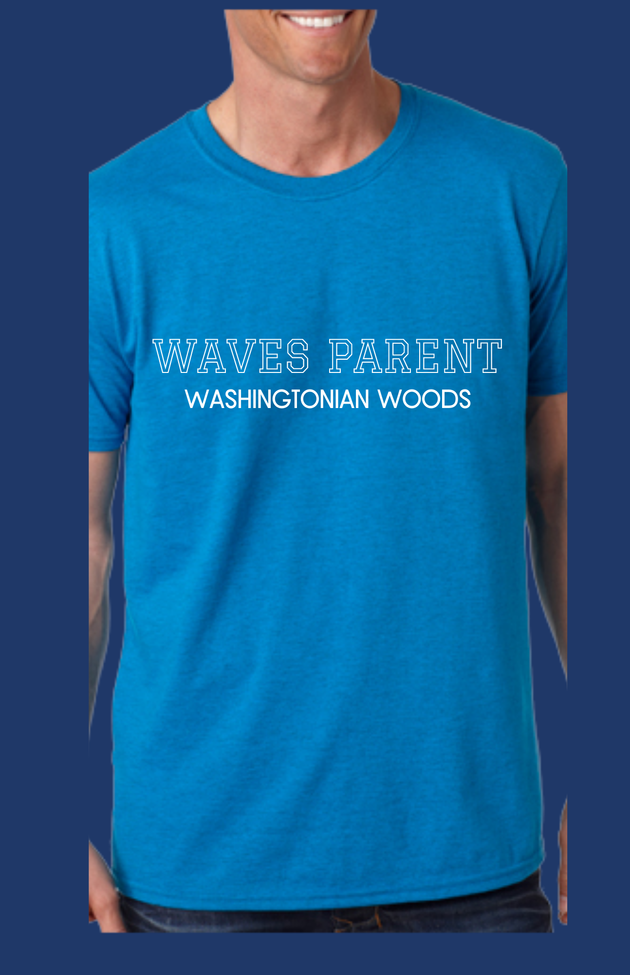 Waves Unisex Parent Tee